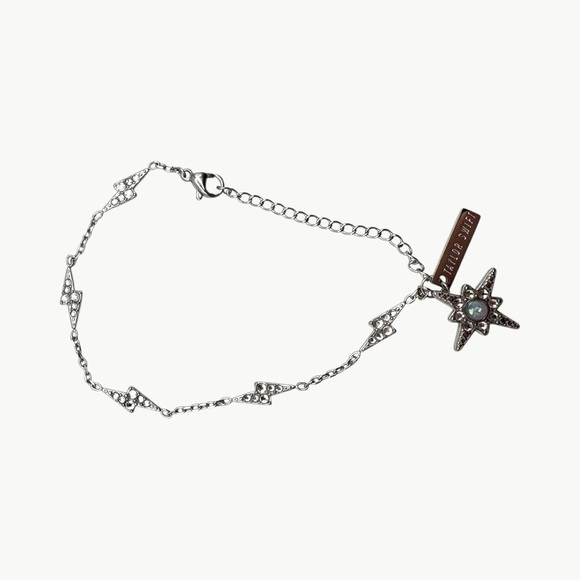NIB Taylor Swift It’s Beautiful Opalite Star Charm Collectible Bracelet | Silver - Picture 9 of 12